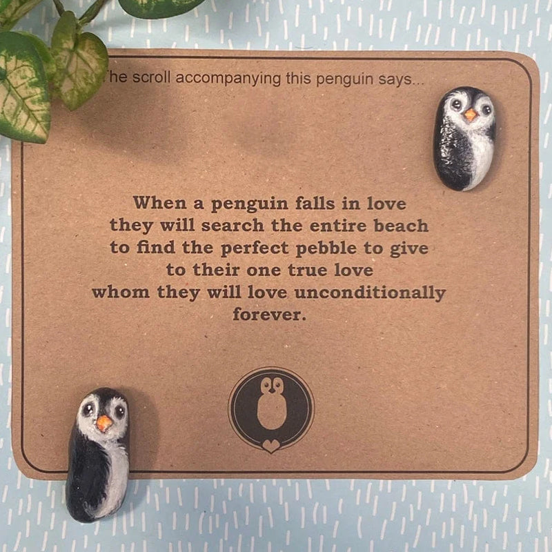 Lustiges Pinguin-Weihnachtsgeschenk