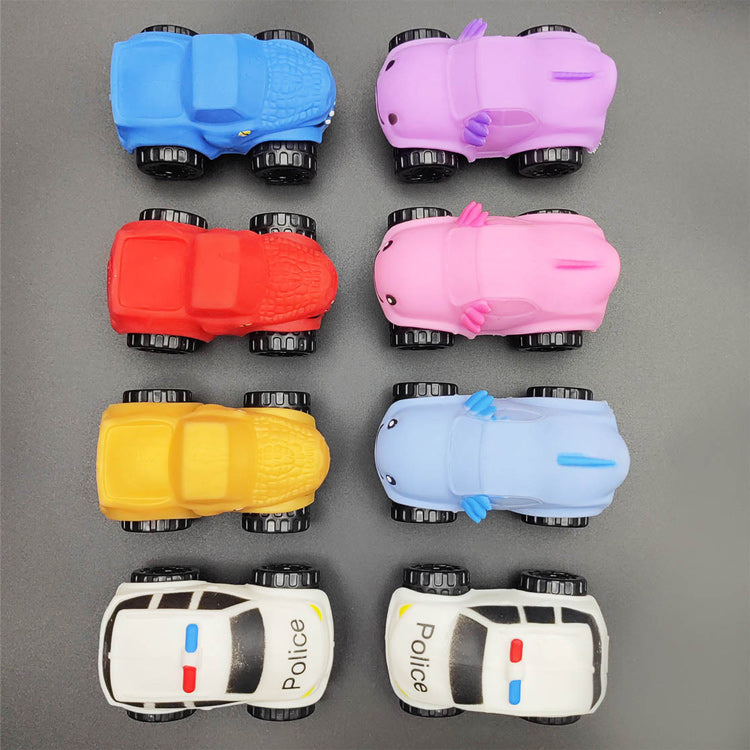 Kneten deformiertes Lernspielzeugauto
