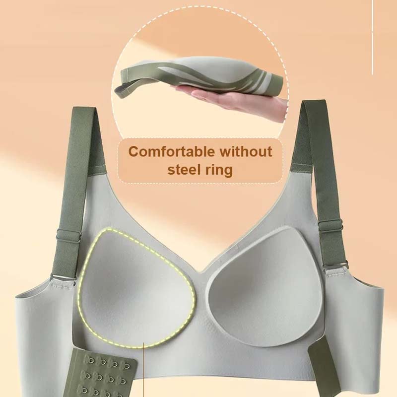 Liftende Anti-Sagging Drahtloser Push-up-BH