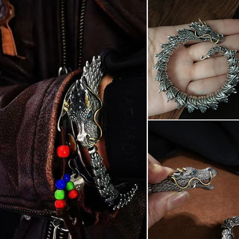 Handgefertigtes Drachenkettenarmband