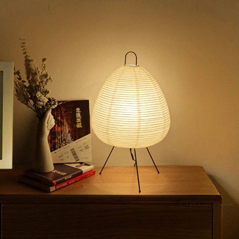 Japanische Lampe aus Reispapier