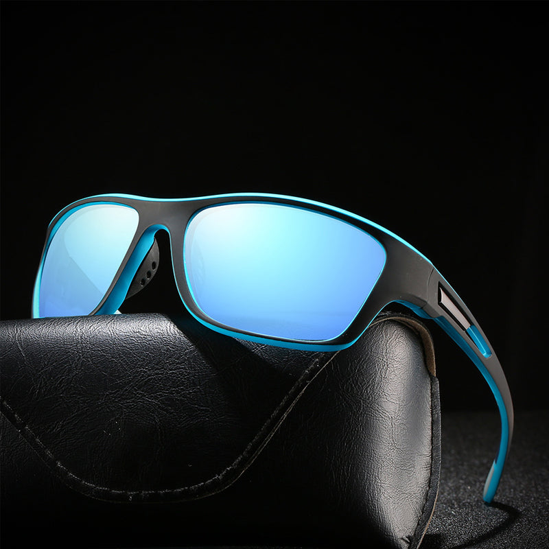 Outdoor-Sport-Sonnenbrille mit blendfreier polarisiertem Glas