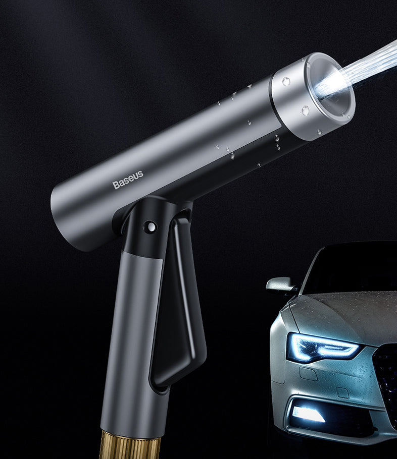 Sandsberg | Haushalts-Hochdruck-Autowasch-Wasserpistole mit Wasserschlauch & Airbrush-Kopf