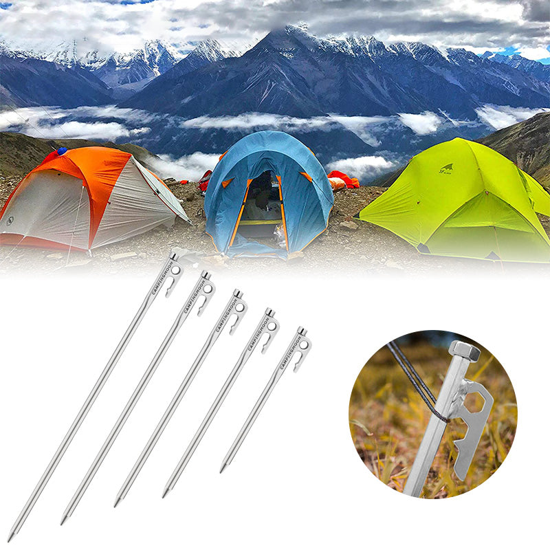 Sandsberg | Edelstahl Camping Zeltpfähle