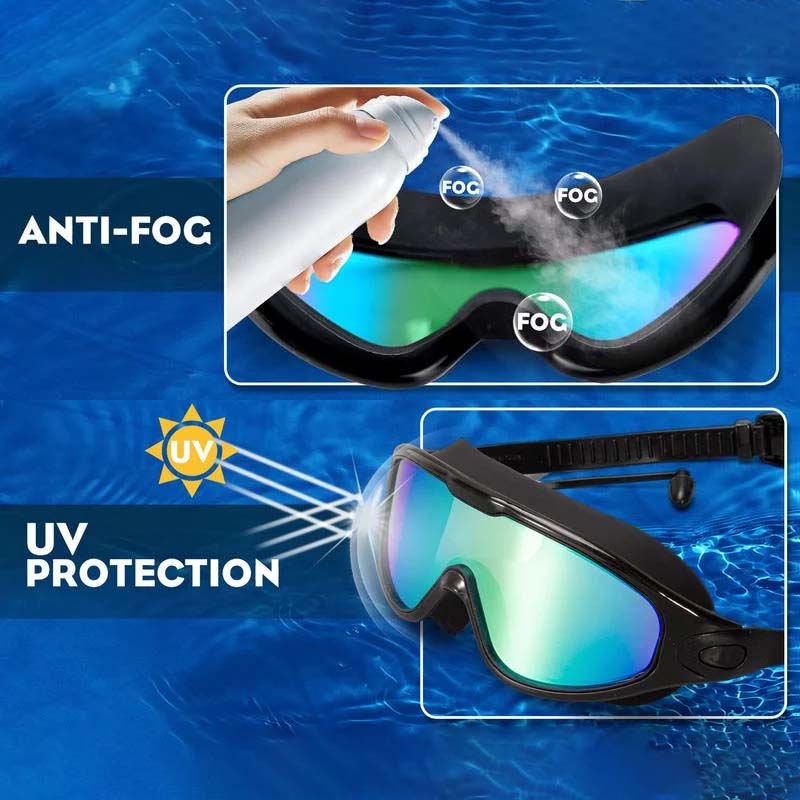 Breitblick Anti-Beschlag Schwimmbrille