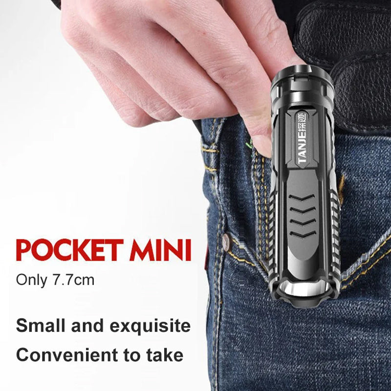 Sandsberg | Multifunktionale Mini Super starke Licht LED Taschenlampe