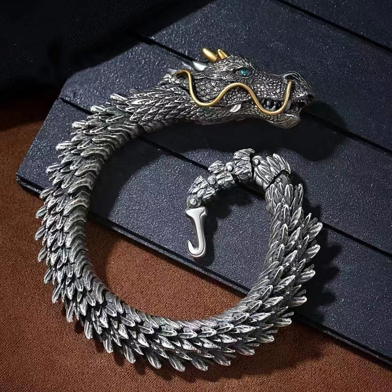 Handgefertigtes Drachenkettenarmband