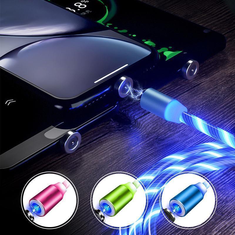 LED Magnetisches 3 in 1 USB Lade Kabel