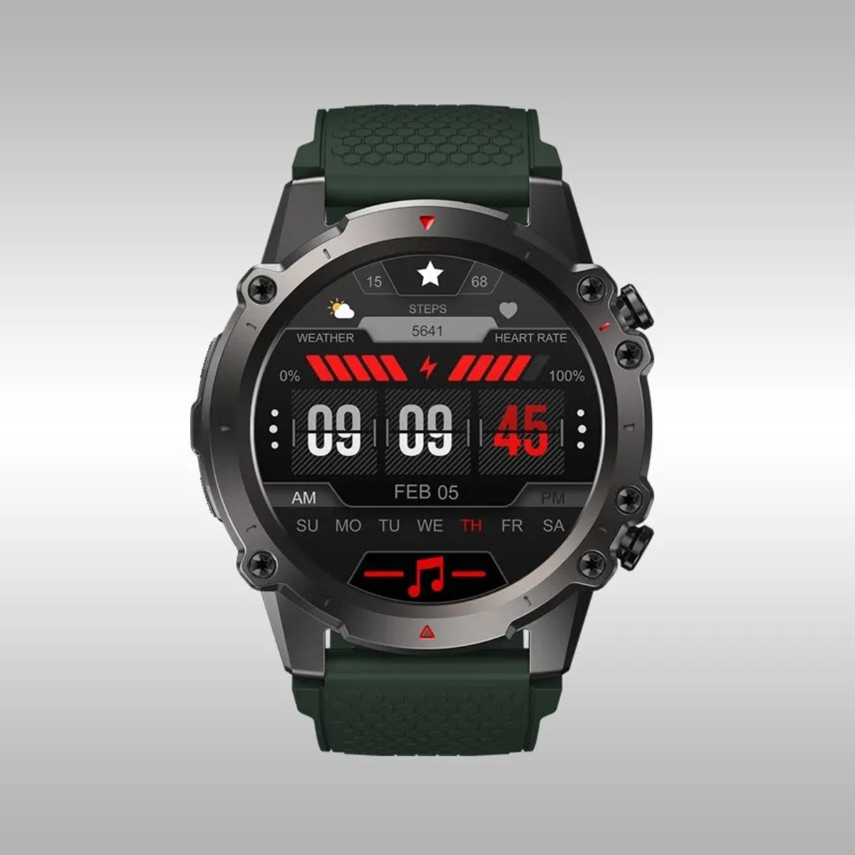Sandsberg Health Monitor Smartwatch für Männer
