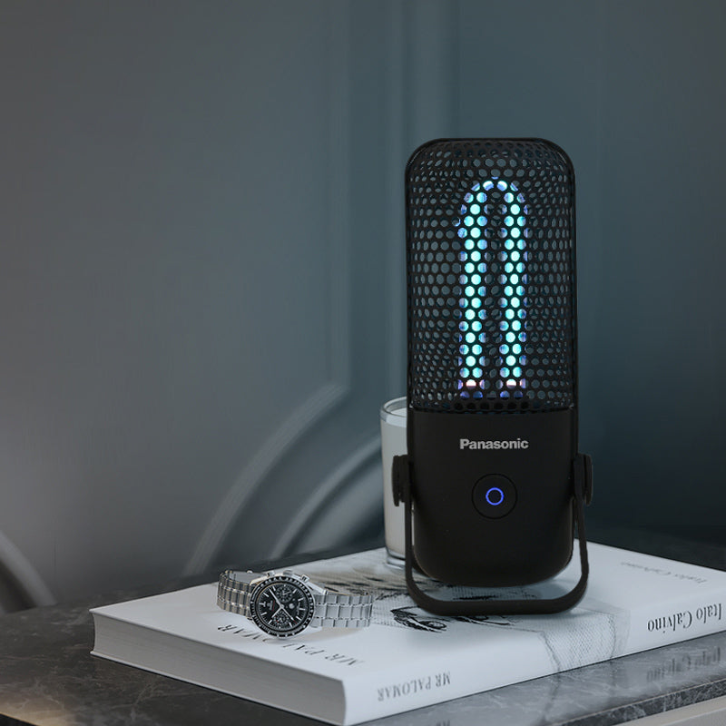 Sandsberg | Tragbare wiederaufladbare UV + Ozon Desinfektionssterilisationslampe, mit doppelter Sterilisation, hoher Effizienz, zeitgesteuertem Abschalten, für Zuhause, Kindergarten, Küche und mehr