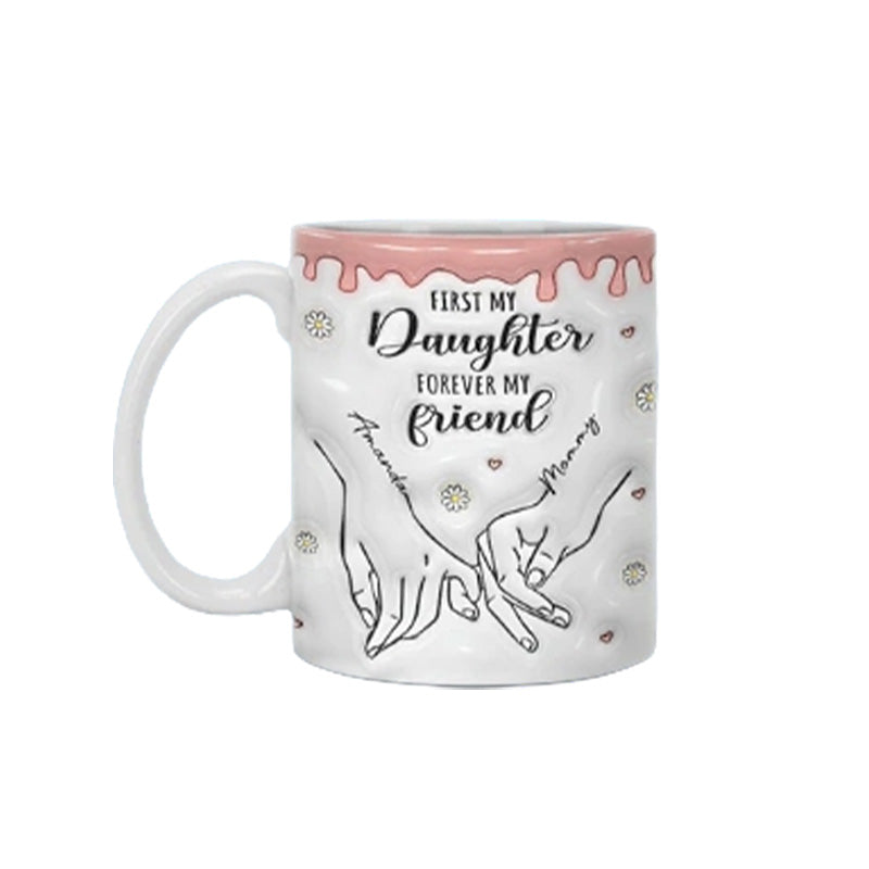 Bedruckte Keramiktasse