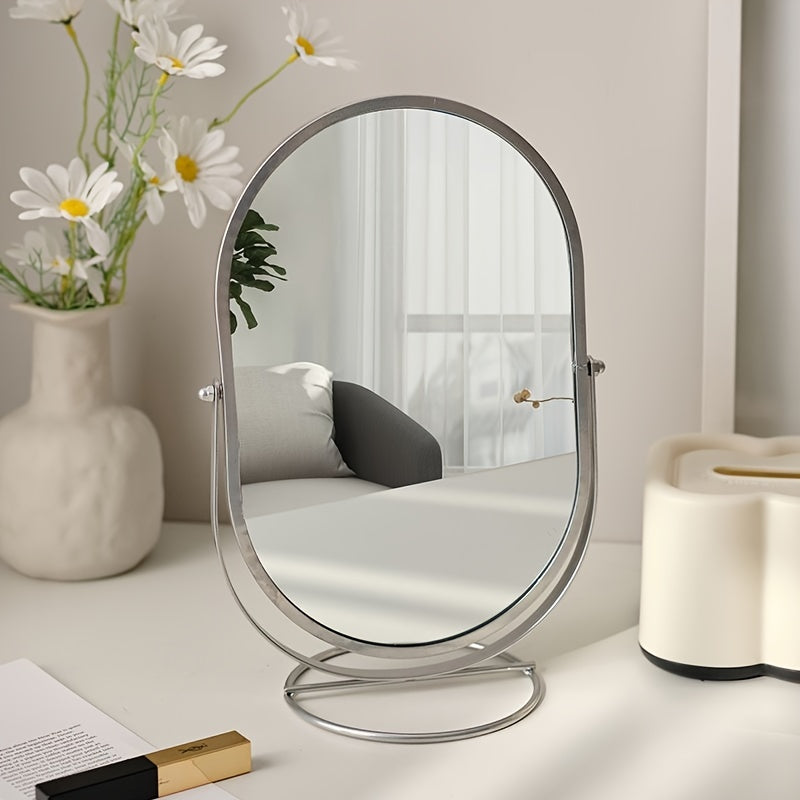 360° Look – Eleganter Make-up Spiegel für jeden Winkel