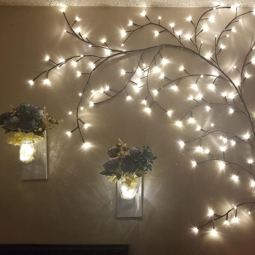 144 LEDs beleuchteter Weidenbaum für Zuhause