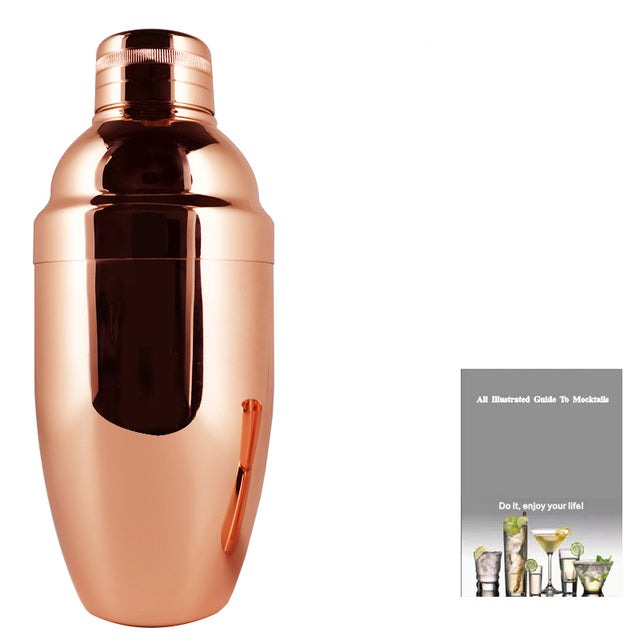 2-6 Stück American Style Boston Edelstahl Shaker Cocktail Shaker