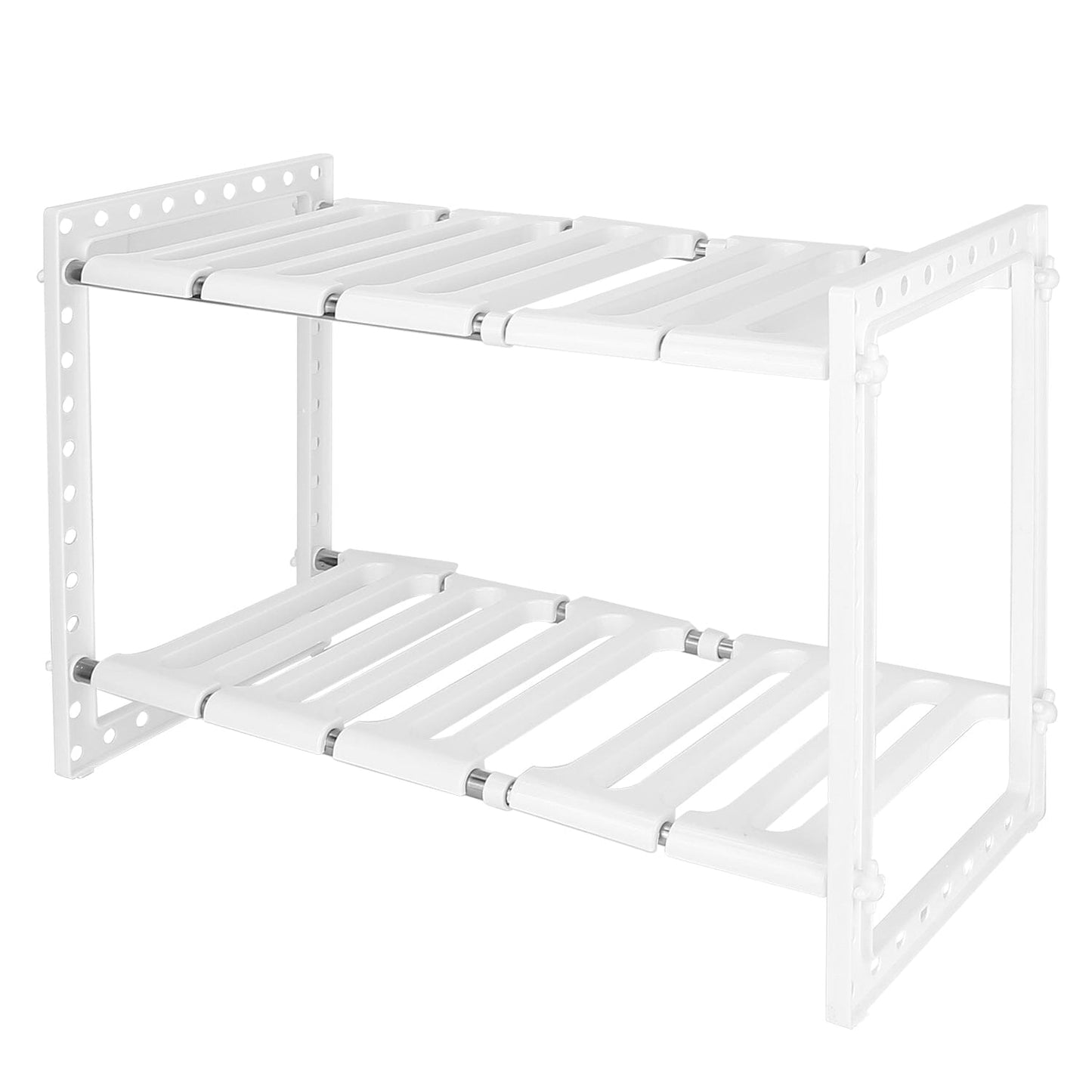 2-stufiger Organizer unter der Spüle, ausziehbar, platzsparend