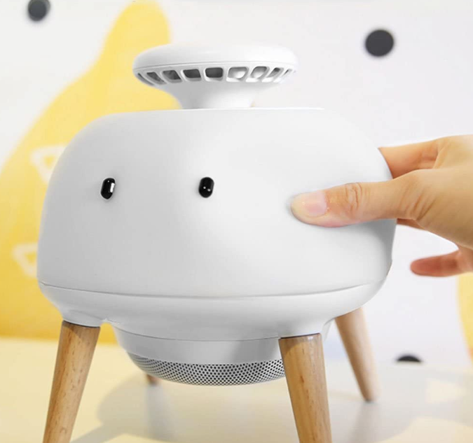 Sandsberg | Elektronischer Indoor-Physikalischer Moskito-Killer mit 360¬∞ Ringlicht, intelligentem lichtempfindlichem System, Schreibtischlampenmodus und niedrigem Geräuschpegel, für Zuhause, Küche, Schlafzimmer & Büro