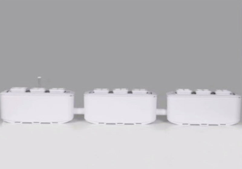 Sandsberg | Intelligenter hydroponischer erdloser Anbau-Topf mit automatischer Bewässerung, Wasserstandsanzeige und elektronischer Steuerung, für Zuhause und Büro (mit US-Standardstecker, 110v~220v)