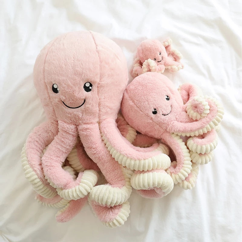 Lieblicher Simulations-Oktopus-Anhänger Plüschspielzeug Weiches Tier Wohnaccessoires Süße Puppen Kinder Geschenke