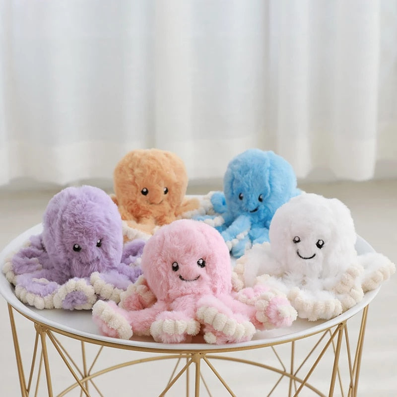 Lieblicher Simulations-Oktopus-Anhänger Plüschspielzeug Weiches Tier Wohnaccessoires Süße Puppen Kinder Geschenke