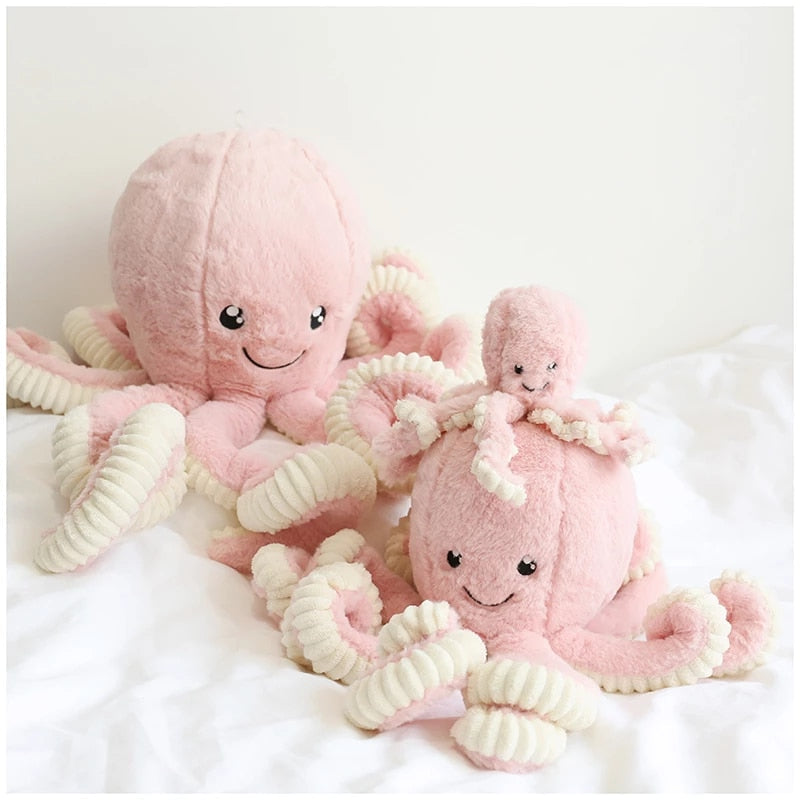 Lieblicher Simulations-Oktopus-Anhänger Plüschspielzeug Weiches Tier Wohnaccessoires Süße Puppen Kinder Geschenke