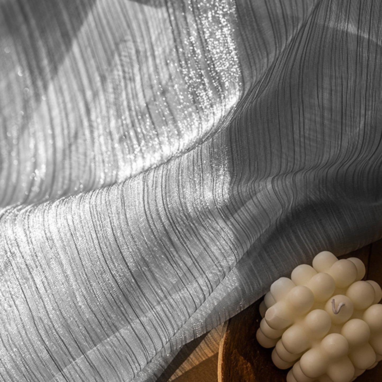 WeaveGlam Vorhänge - Elegante Durchsichtige Woven Vorhänge für Moderne Interieurs