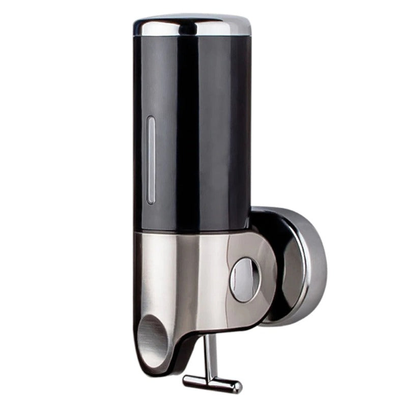 Seifenhalter und -spender wandmontiert aus rostfreiem Stahl Bad Dusche Seifenspender Pumpe