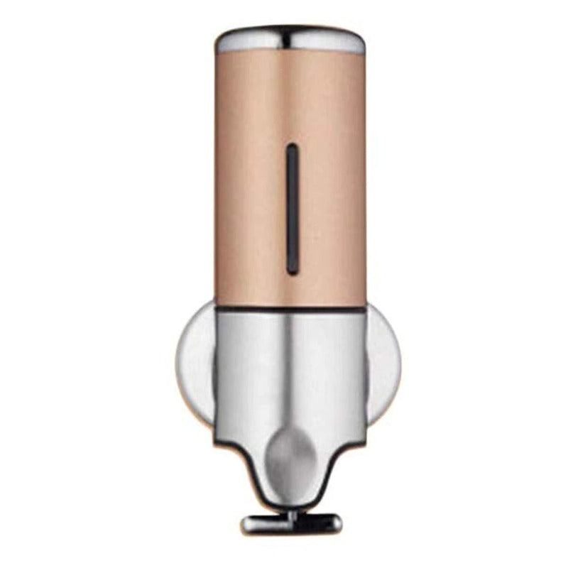 Seifenhalter und -spender wandmontiert aus rostfreiem Stahl Bad Dusche Seifenspender Pumpe