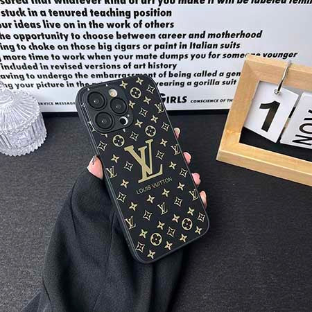 Luxuriöse Louis Vuitton Frosted Matte Hülle für iPhone 13 / 14 / 15 Serie