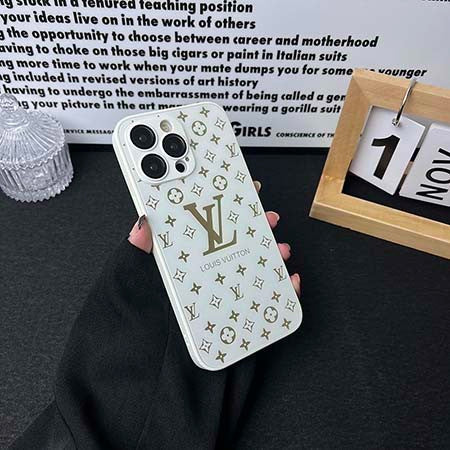 Luxuriöse Louis Vuitton Frosted Matte Hülle für iPhone 13 / 14 / 15 Serie