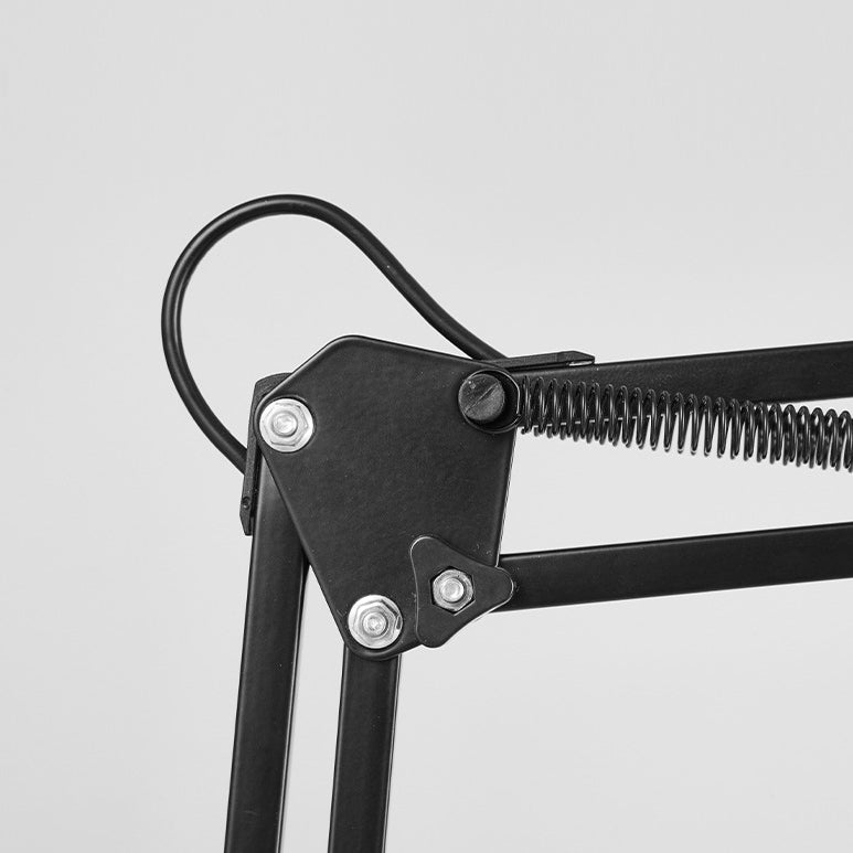 Moderne Minimalistische Ausziehbare Lange Arm Clip Eisen ABS 1-Lampe Tischlampe Für Schlafzimmer