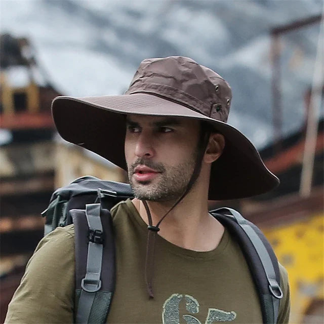 SUNNY | Sommer Bucket Hat | Cowboyhut Männer | Outdoor Angeln Wandern Strandhüte