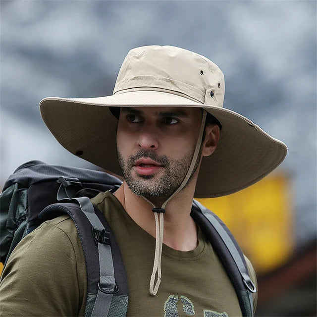 SUNNY | Sommer Bucket Hat | Cowboyhut Männer | Outdoor Angeln Wandern Strandhüte