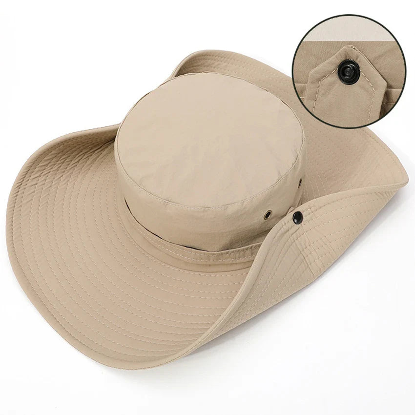 SUNNY | Sommer Bucket Hat | Cowboyhut Männer | Outdoor Angeln Wandern Strandhüte