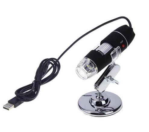 TRAGBARES DIGITALES ELEKTRONISCHES USB-MIKROSKOP MIT 8 LEDS UND 1000-FACHER LUPE FÜR VIDEOKAMERA-REPARATURWERKZEUG, USB-GADGET