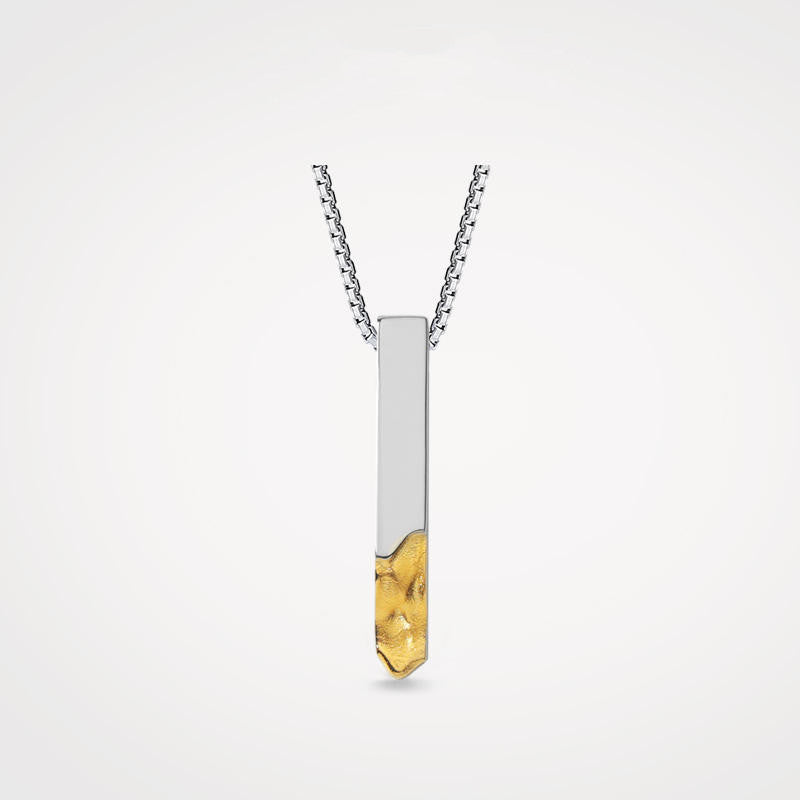 Sandsberg | Luxuriöse Paare Sterling Silber Halskette