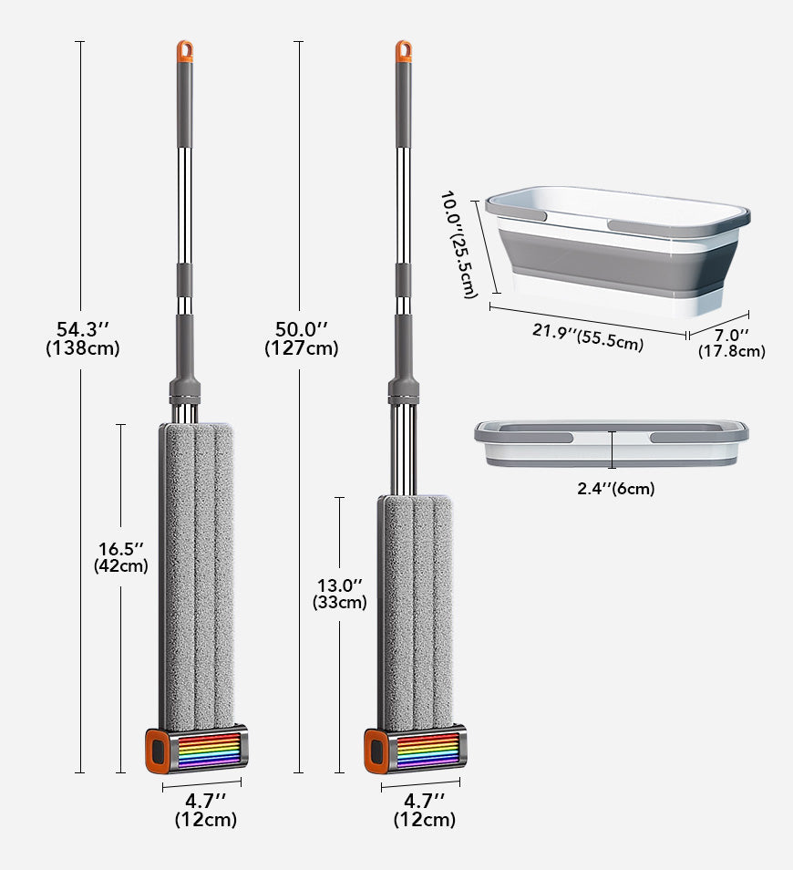Haushalts-Freisprech-Flachbodenwischer mit Wringer-Set Z99