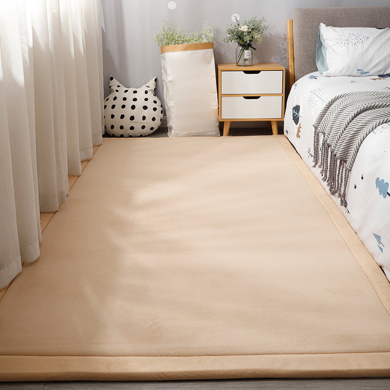 Sandsberg | Minimaal Effen Vloerkleed Multi-Kleur Synthetische Tapijt Huisdier Vriendelijk Machine Wasbaar Anti-slip Rug voor Bedzijde