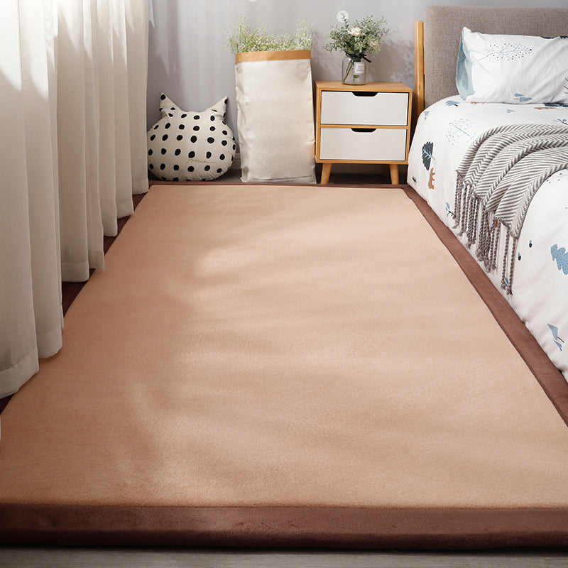 Sandsberg | Minimaal Effen Vloerkleed Multi-Kleur Synthetische Tapijt Huisdier Vriendelijk Machine Wasbaar Anti-slip Rug voor Bedzijde
