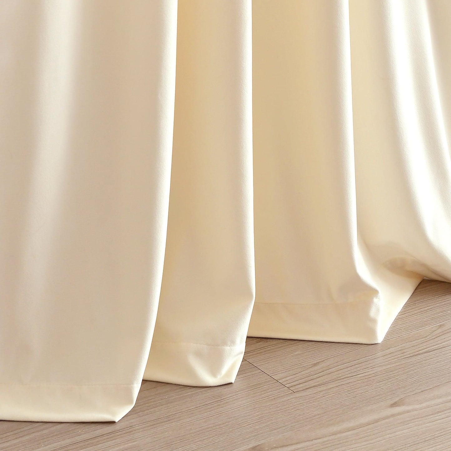 Prima Velvet Solid Back Tab Rod Pocket Lichtfilterndes Fenster Vorhangpaneel Set