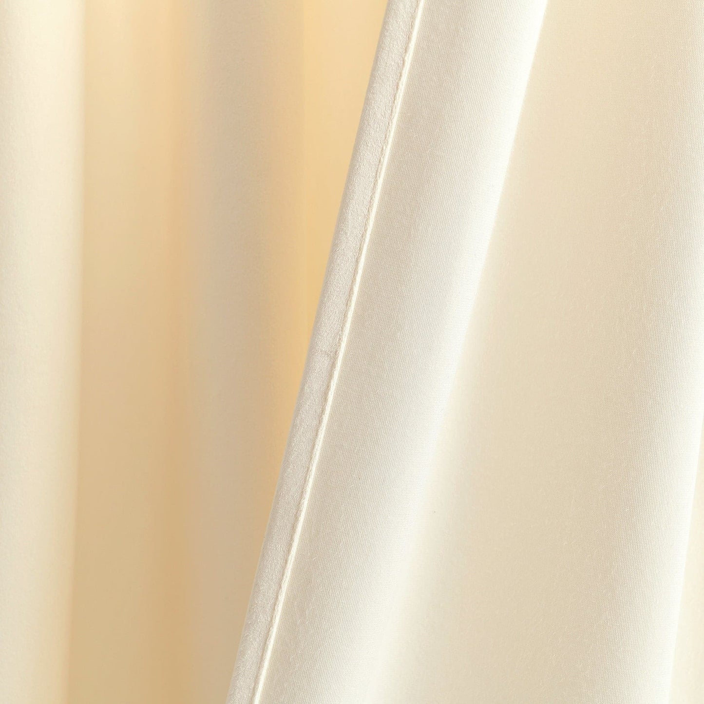 Prima Velvet Solid Back Tab Rod Pocket Lichtfilterndes Fenster Vorhangpaneel Set