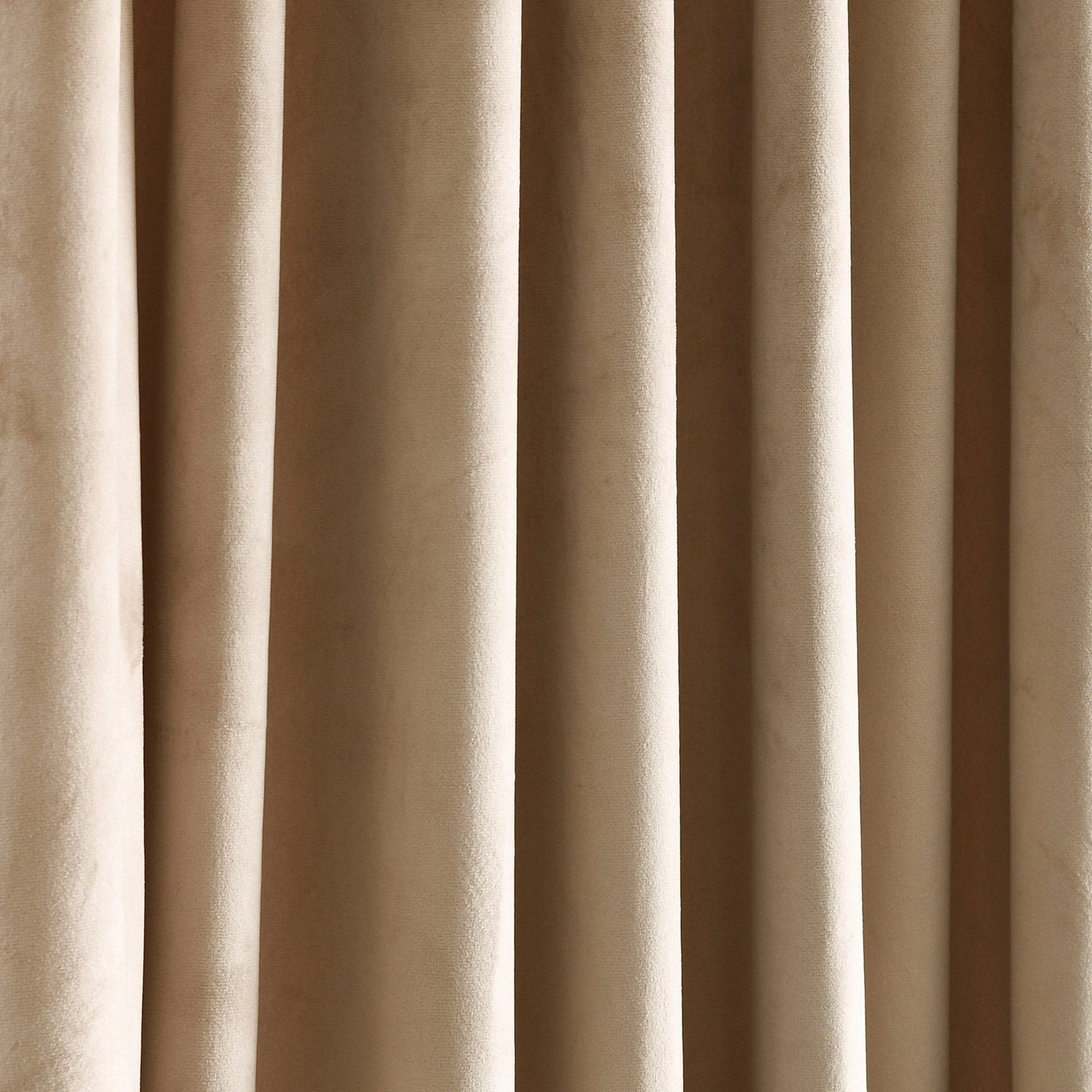 Prima Velvet Solid Back Tab Rod Pocket Lichtfilterndes Fenster Vorhangpaneel Set