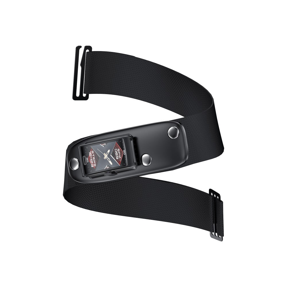 Sandsberg Smart Armband 3-Kanal-EKG Blutdruck Blutsauerstoff Blutzucker Schlaferkennung