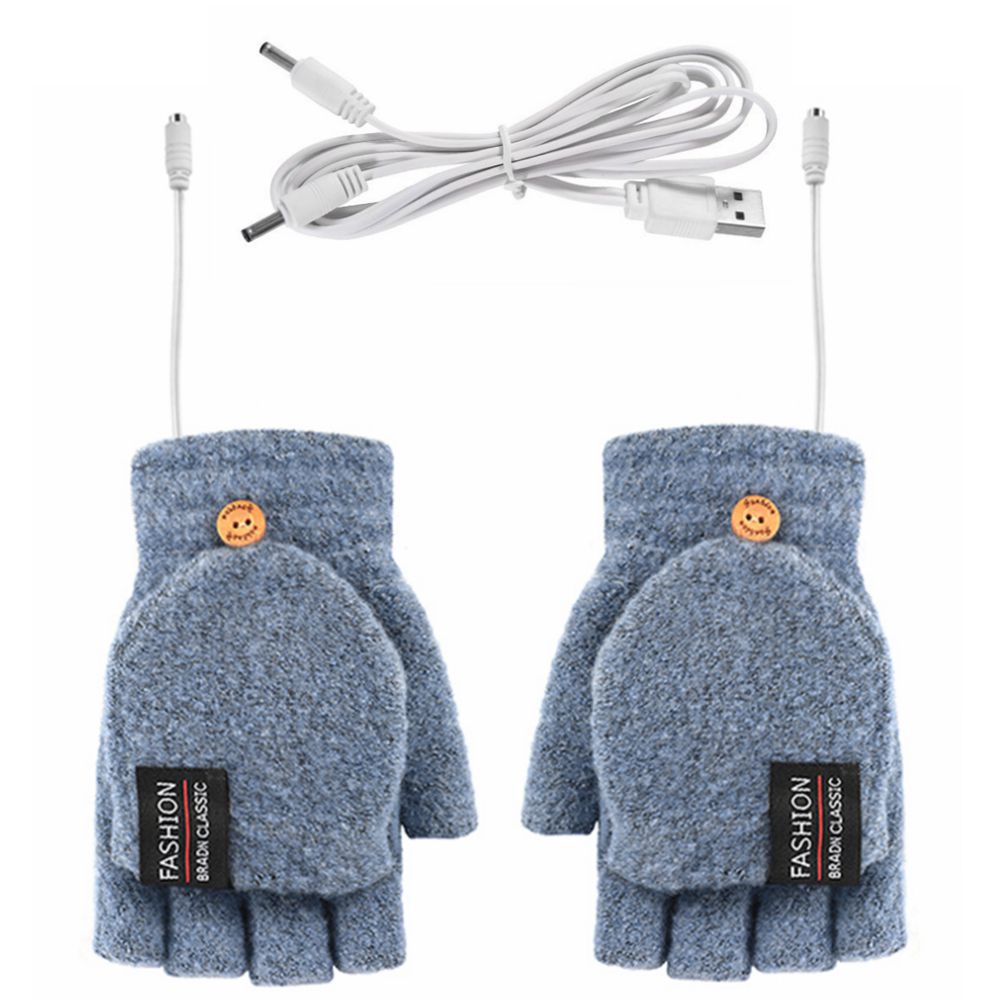 Doppelseitig elektrisch beheizte Handschuhe mit USB-Anschluss