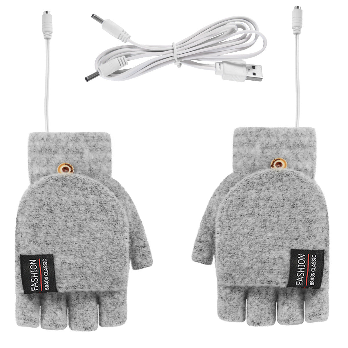 Doppelseitig elektrisch beheizte Handschuhe mit USB-Anschluss
