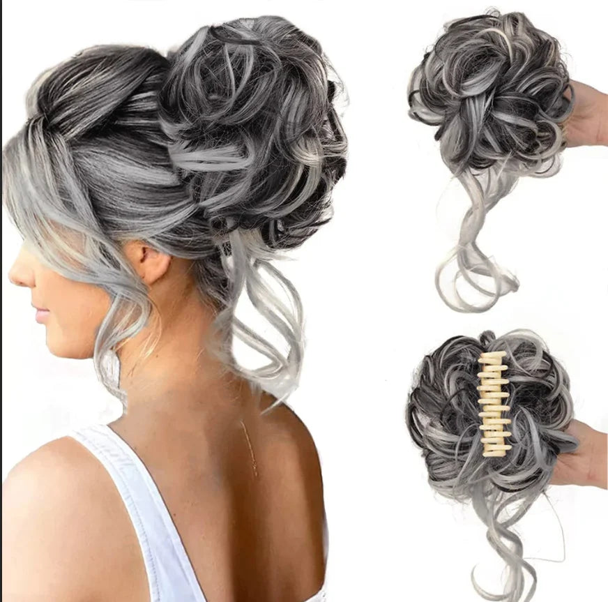 CurlyBun: Sofort Gelockt Dutt Haar Klammer