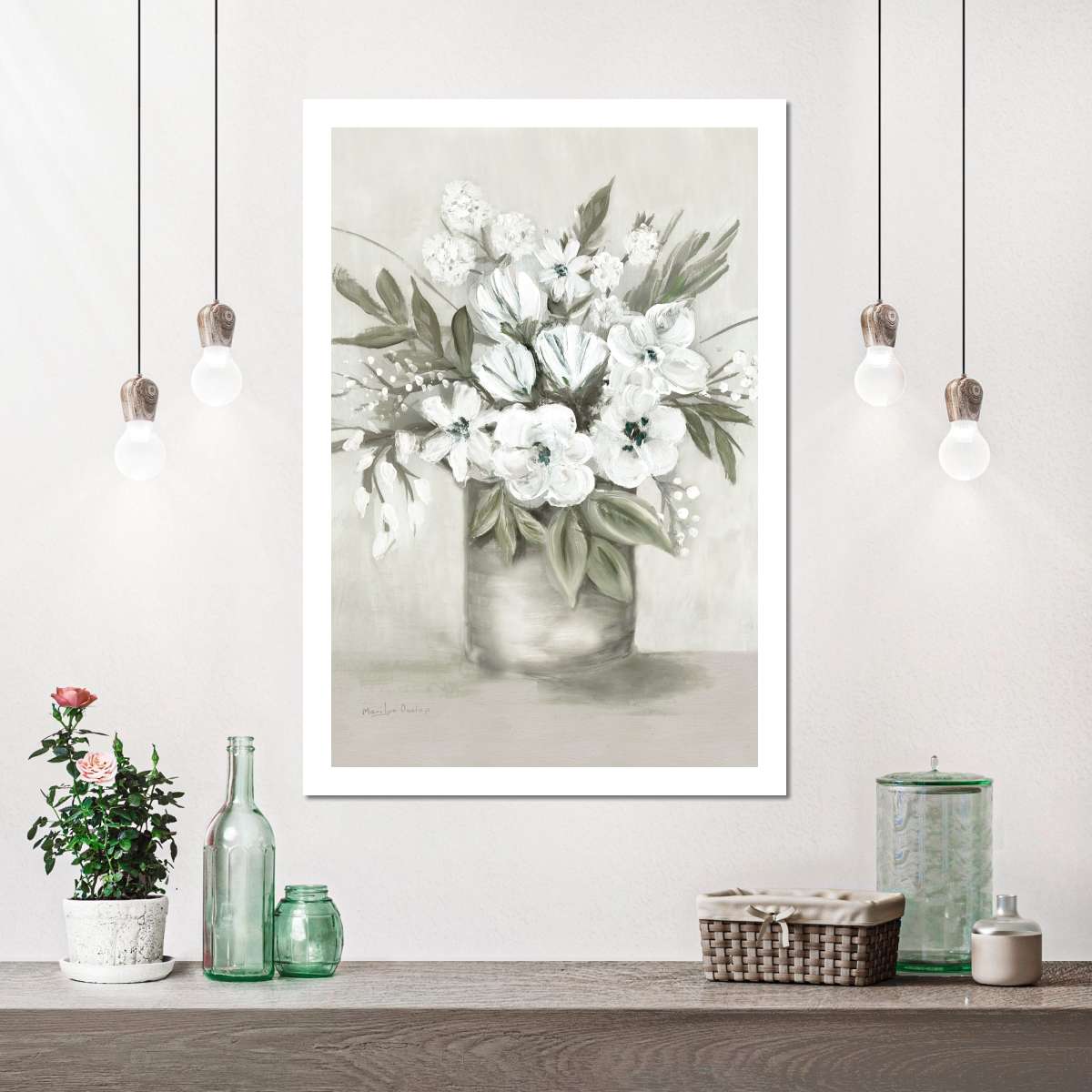 Sandsberg | Cottage Bouquet II Wandkunst