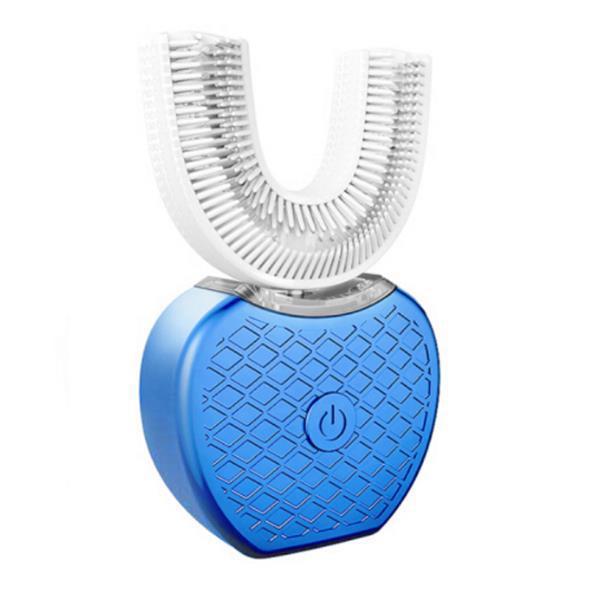 Sandsberg Grad Intelligente Automatische Elektrische Zahnbürste Wasserdicht U Typ Zahnbürste Whitening Blaues Licht USB Aufladen