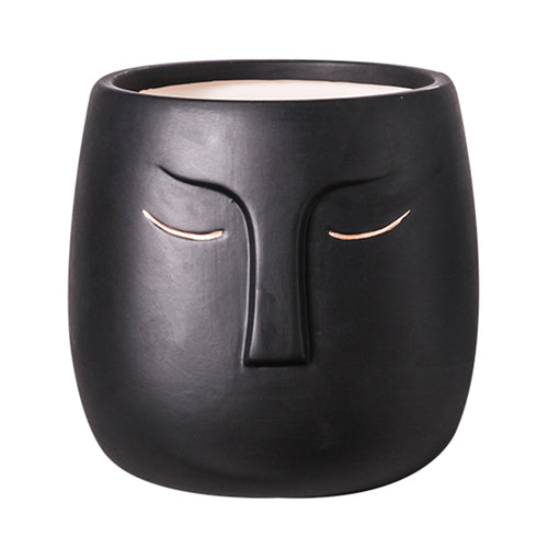 Keramische Gesicht Wohnzimmer Vase