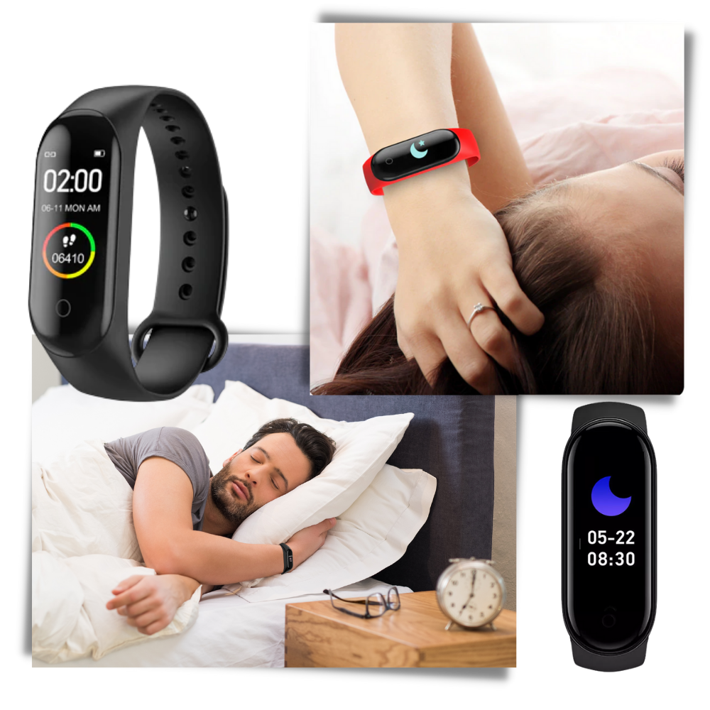Wellness-Tracking-Armband: Verfolgen Sie Ihre Fitness und verbessern Sie Ihren Schlaf