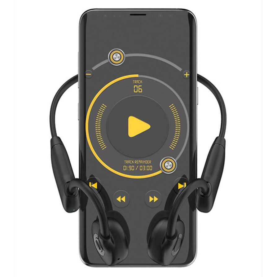 Sandsberg | Bone Conduction OverEar Bluetooth Ohrhörer, mit 32G Speicher und IPX6 wasserdicht, für Pendeln und Sport